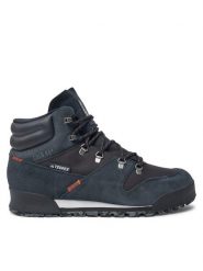 Adidas Trekkingi Terrex Snowpitch Cold.Rdy IH3663 Czarny. Czarne botki sznurowane Adidas, bez wzorów, ze skóry, bez obcasa, bez zapięcia. Za 469.99 zł.