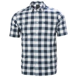 Koszula Helly Hansen Fjord Qd 2.0. Niebieskie koszule Helly Hansen, m, bez wzorów, bez kołnierzyka, bez ramiączek. Za 323.00 zł.