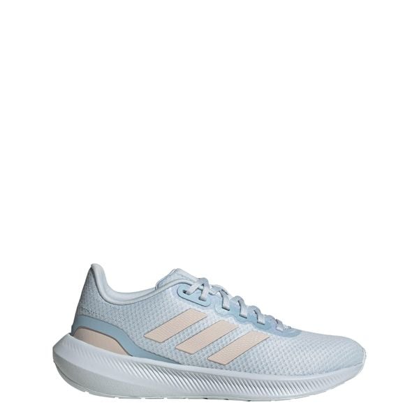 Buty Runfalcon 3.0. Fioletowe buty do biegania Adidas, bez wzorów, z materiału, bez zapięcia, do biegania. Za 279.00 zł.