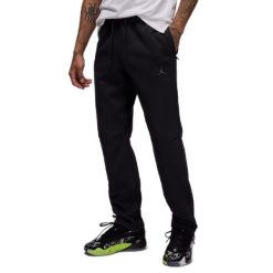 Spodnie męskie Air Jordan Sport Hoop Fleece Dri-FIT FV8604-010. Czarne spodnie treningowe długie Jordan, m, bez wzorów, z dresówki. Za 458.85 zł.