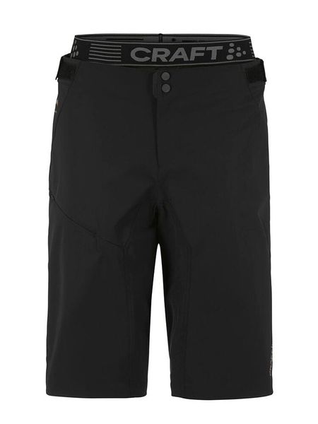 Craft Szorty kolarskie "ADV Offroad XT" w kolorze czarnym rozmiar: S. Czarne szorty Craft, s, bez wzorów, z materiału. Za 249.95 zł.