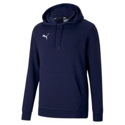 Bluza treningowa męska Puma teamGOAL 23 Causals Hoody. Niebieskie bluzy Puma, m, bez wzorów, bez kaptura. Za 129.00 zł.