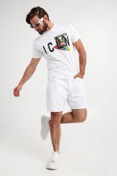 Spodenki Jeansowe męskie Marine DSQUARED2. Szorty Dsquared2, m, bez wzorów, z jeansu, marine. Za 1,649.00 zł.