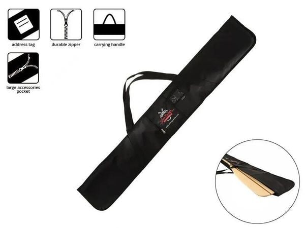 Torba Pokrowiec na 1 pagaj John Paddle Paddle Bag. Czarne torby na ramię JOHN PADDLE, bez wzorów, z materiału, na ramię, małe, bez dodatków. Za 69.00 zł.