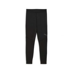 Legginsy Puma teamLIGA26. Czarne legginsy długie sportowe Puma, l, bez wzorów, z materiału, na fitness i siłownię. Za 216.65 zł.