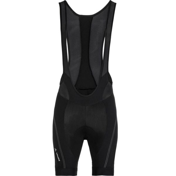 Spodenki kolarskie męskie Vaude Pro Bib III. Czarne szorty Vaude, m, bez wzorów, z elastanu. Za 264.00 zł.