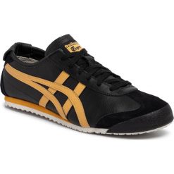 Sneakersy ASICS - ONITSUKA TIGER Mexico 66 1183A201 Black/Honey Gold 001. Czarne buty sportowe casual ASICS, bez wzorów, z materiału, bez zapięcia. Za 369.00 zł.
