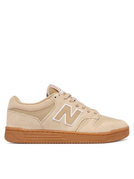 New Balance Sneakersy Numeric 480 UN480TSG Brązowy jasny. Brązowe buty sportowe casual New Balance, bez wzorów, ze skóry, bez zapięcia. Za 499.99 zł.
