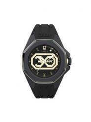 Timex Zegarek UFC Pro 30th Anniversary TW2V90200 Czarny. Czarne, analogowe zegarki Timex. Za 709.99 zł.