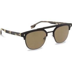 Okulary przeciwsłoneczne BOSS - 0968/S Matt Black 003. Czarne okulary przeciwsłoneczne Boss. W wyprzedaży za 619.00 zł.