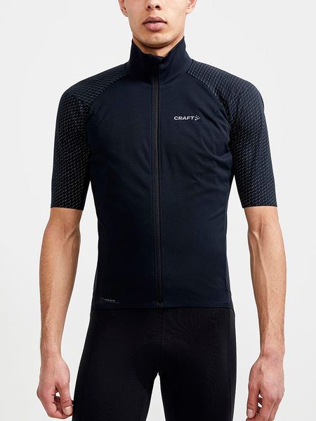 Craft Koszulka kolarska "ADV Hydro Lumen" w kolorze czarnym rozmiar: M. Czarne t-shirty sportowe Craft, bez wzorów, bez ramiączek, rowerowe. Za 241.56 zł.