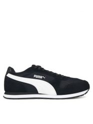 Puma Sneakersy 401622 01 Czarny. Czarne buty sportowe casual Puma, bez wzorów, ze skóry, bez zapięcia. Za 219.99 zł.
