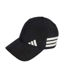 Czapka 3 Stripes Training Essentials. Białe czapki z daszkiem Adidas, bez wzorów, z materiału. Za 79.95 zł.