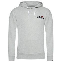 Ellesse Primero Hoody, męska bluza. Szare bluzy bez kaptura Ellesse, m, bez wzorów, z bawełny, bez kaptura. Za 285.00 zł.
