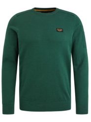 PME Legend Sweter w kolorze zielonym rozmiar: XL. Zielone swetry nierozpinane PME Legend, xl, bez wzorów, z bawełny, bez kołnierzyka, bez ramiączek. Za 240.43 zł.