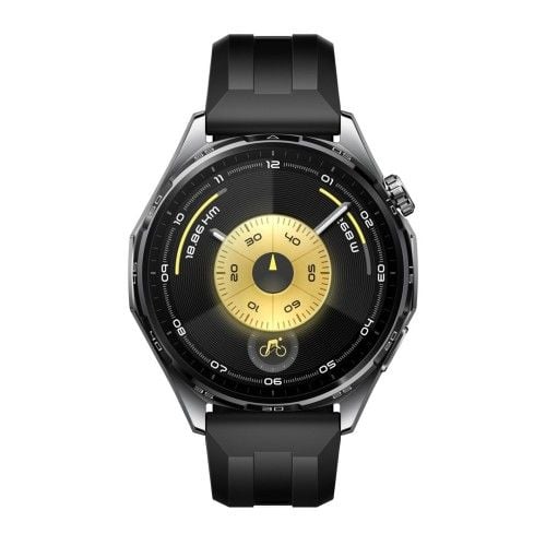 Zegarek Huawei WATCH GT 6 46mm Inteligentny z GPS i AMOLED, wodoodporny, czarny. Czarne zegarki smartwatch Huawei, bez wzorów. Za 1,285.99 zł.