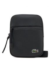 Lacoste Saszetka NH3307LV Czarny. Czarne saszetki i nerki LACOSTE, bez wzorów, ze skóry. Za 279.99 zł.