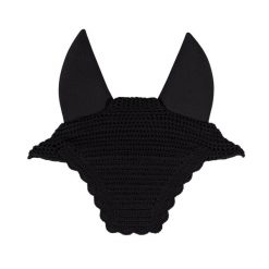 Czapka z muchą dla koni Kentucky Wellington. Czarne krawaty i muchy KENTUCKY HORSEWEAR, bez wzorów, dziergany. Za 360.00 zł.