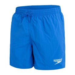 Szorty kąpielowe Speedo Essential 16. Niebieskie szorty Speedo, l, bez wzorów, z nylonu, sportowe. Za 79.99 zł.