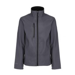 Kurtka Męska Honestly Made Recycled Soft Shell. Szare kurtki Regatta, m, bez wzorów, bez kaptura. Za 198.99 zł.
