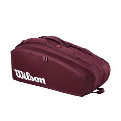 Torba na rakiety tenisowe Wilson Red-Series V1. Białe torby na ramię Wilson, bez wzorów, z materiału, na ramię, duże, bez dodatków. Za 563.00 zł.