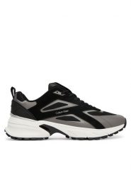 Calvin Klein Sneakersy Hike Runner Ck Stripe Mix Ny-Su HM0HM02220 Czarny. Czarne buty sportowe casual CALVIN KLEIN, bez wzorów, z materiału, bez zapięcia. Za 649.99 zł.