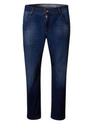 Timezone Dżinsy "Jack" - Regular fit - w kolorze granatowym rozmiar: W33/L34. Niebieskie jeansy Timezone, l. Za 214.70 zł.
