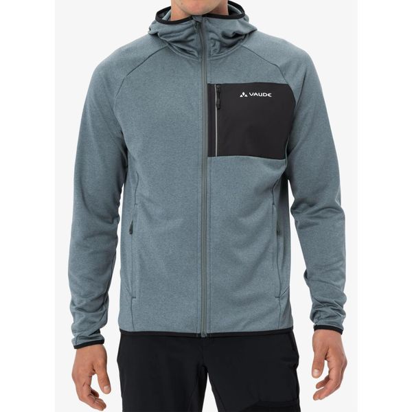 Polar męski VAUDE Tekoa II. Szare bluzy z polaru Vaude, m, bez wzorów, z polaru, bez kaptura. Za 309.69 zł.