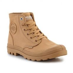Buty do chodzenia unisex Palladium Mono Chrome Woodlin. Brązowe buty sportowe casual Palladium, bez wzorów, z materiału, bez zapięcia. Za 433.00 zł.