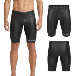 Spodenki neoprenowe męskie AQUASTIC OceanFlex 5/3 mm GLIDE SKIN. Czarne krótkie spodenki sportowe AQUASTIC, l, bez wzorów, z materiału. Za 229.99 zł.