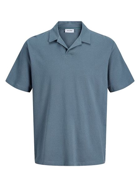 Jack & Jones Koszulka polo "Devin" w kolorze niebieskim rozmiar: S. Niebieskie koszulki polo Jack & Jones, s, bez wzorów, z bawełny, bez kołnierzyka, bez ramiączek. Za 66.47 zł.