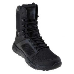 Wodoodporne Buty Męskie Drum. Czarne buty turystyczne MAGNUM, bez wzorów, z gumy, bez zapięcia, trekkingowe. Za 391.02 zł.