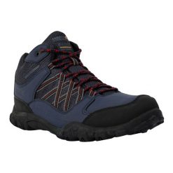 Męskie Buty Trekkingowe Edgepoint Mid. Czerwone buty trekkingowe Regatta, bez wzorów, bez zapięcia, trekkingowe. Za 311.99 zł.
