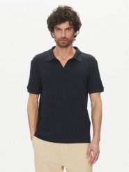 Marciano Guess Polo 5GHP03 6326A Granatowy Regular Fit. Niebieskie koszulki polo Marciano Guess, m, z aplikacjami, z syntetyku, bez kołnierzyka, bez ramiączek. Za 379.99 zł.
