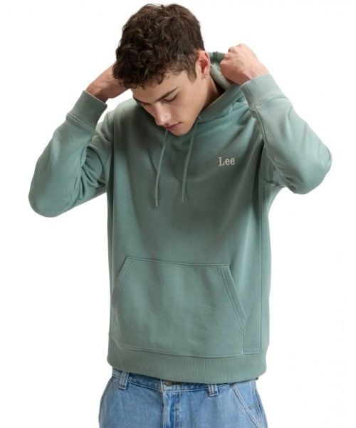 MESKA BLUZA LEE ESSENTIAL LEE HOODIE DESERT SAGE 112376421. Bluzy Lee, s, bez wzorów, bez kaptura. Za 149.99 zł.