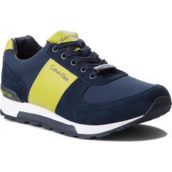 Sneakersy CALVIN KLEIN JEANS - Dusty SE8448 Navy/Citro. Buty sportowe casual marki Calvin Klein Jeans. W wyprzedaży za 399.00 zł.