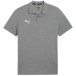 Koszulka Polo Męska Team Goal. Szare koszulki polo Puma, l, bez wzorów, bez kołnierzyka, bez ramiączek. Za 149.99 zł.