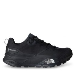 Trekkingi The North Face. Czarne buty trekkingowe The North Face, bez wzorów, z gore-texu, bez zapięcia. Za 699.99 zł.