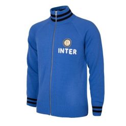 Kurtka piłkarska retro dla dorosłych FC Internazionale 1960-68 - Niebieska. Niebieskie kurtki COPA FOOTBALL, xl, bez wzorów, bez kaptura. Za 425.44 zł.