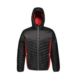 Kurtka Ocieplana Męska Lake Placid. Czarne kurtki Regatta, m, bez wzorów, z puchu, bez kaptura. Za 183.99 zł.