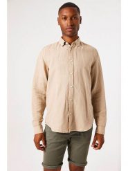 Garcia Koszula w kolorze beżowym rozmiar: L. Brązowe koszule Garcia, l, bez wzorów, bez kołnierzyka, bez ramiączek. Za 113.99 zł.