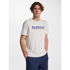 Koszulka Hummel Pulse Graphic. Białe t-shirty sportowe Hummel, bez wzorów, bez ramiączek, na fitness i siłownię. Za 147.00 zł.