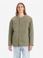 Levi´s Dwustronna kurtka przejściowa w kolorze oliwkowo-beżowym rozmiar: L. Brązowe kurtki l, bez wzorów, bez kaptura. Za 178.37 zł.