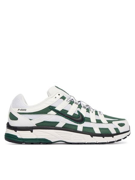 Nike Sneakersy Wmns P-6000 HF5388 100 Biały. Białe buty sportowe casual Nike, bez wzorów, z materiału, bez zapięcia. Za 469.99 zł.