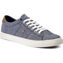 Tenisówki TOMMY HILFIGER - Seasonal Textile Sneaker FM0FM02204 Midnight 403. Trampki marki Tommy Hilfiger. Za 339.00 zł.