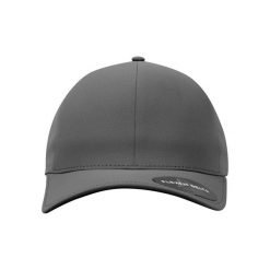 Czapka Flexfit delta. Szare czapki z daszkiem FLEXFIT, bez wzorów. Za 106.50 zł.