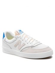 New Balance Sneakersy CT300WB3 Biały. Białe buty sportowe casual New Balance, bez wzorów, ze skóry, bez zapięcia. Za 309.99 zł.