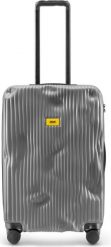 Walizka Stripe średnia szara. Szare walizki Crash Baggage, bez wzorów, średnie. Za 1,620.00 zł.