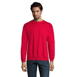 Męska Bluza Z Okrągłym Dekoltem Spider. Czerwone bluzy SOL'S, m, bez wzorów, bez kaptura. Za 69.99 zł.