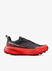 Buty turystyczne męskie Mammut Aenergy Mtn Low GTX. Czerwone buty turystyczne Mammut, bez wzorów, z gore-texu, przed kostkę, bez zapięcia, trekkingowe, gore-tex. Za 694.25 zł.